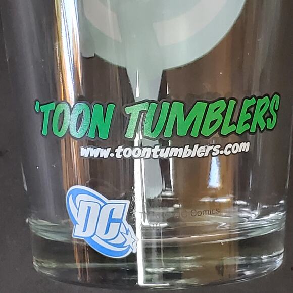 Toon Tumblers Green Arrow DC Tumbler Glass Collectible 2010s - Picture 3 of 7